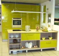 Küchenstudio Heiliger - Nolte Chicago Lemon Green Hochglanz