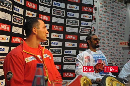 Wladimir Klitschko und David Haye